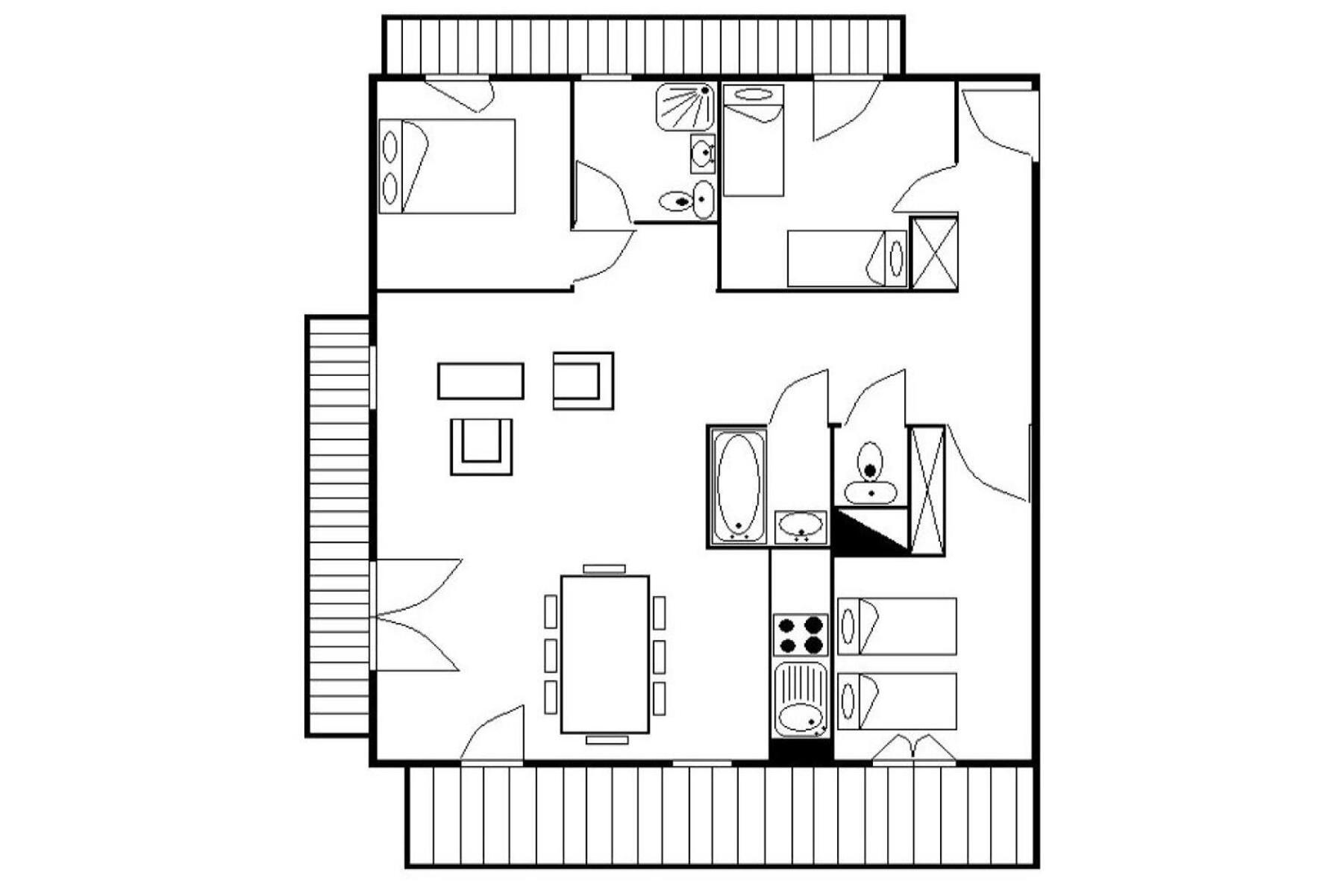 Residence Les Cristaux - Appartement Accueillant & Renove - Proche Des Pistes - Balcon - Sauna - Hammam - Wifi Mae-0254 Saint-Martin-de-Belleville Exterior photo